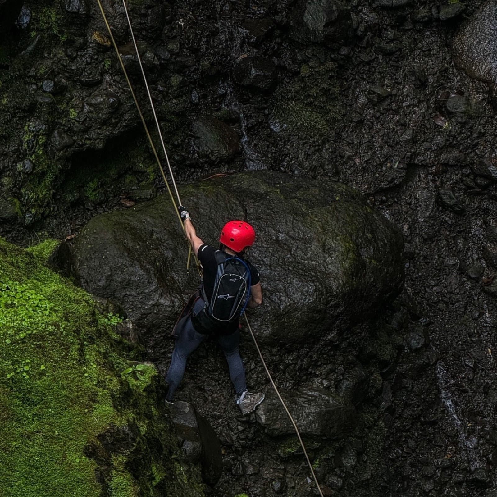 Catarata Cortinas + Rappel
